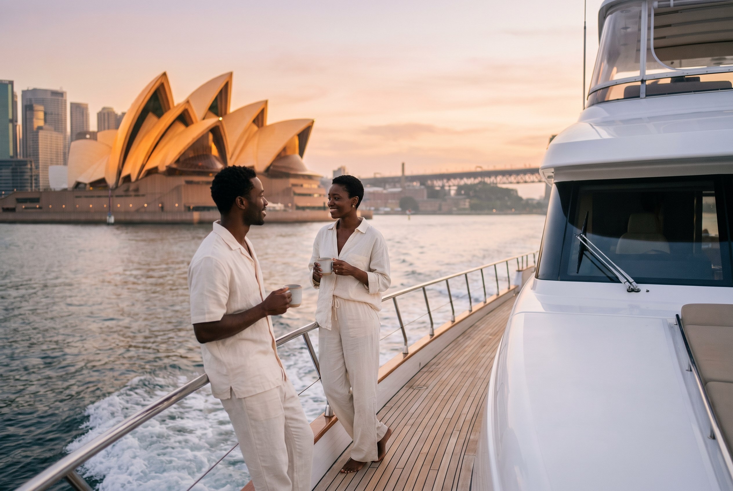 Sydney, from the water.