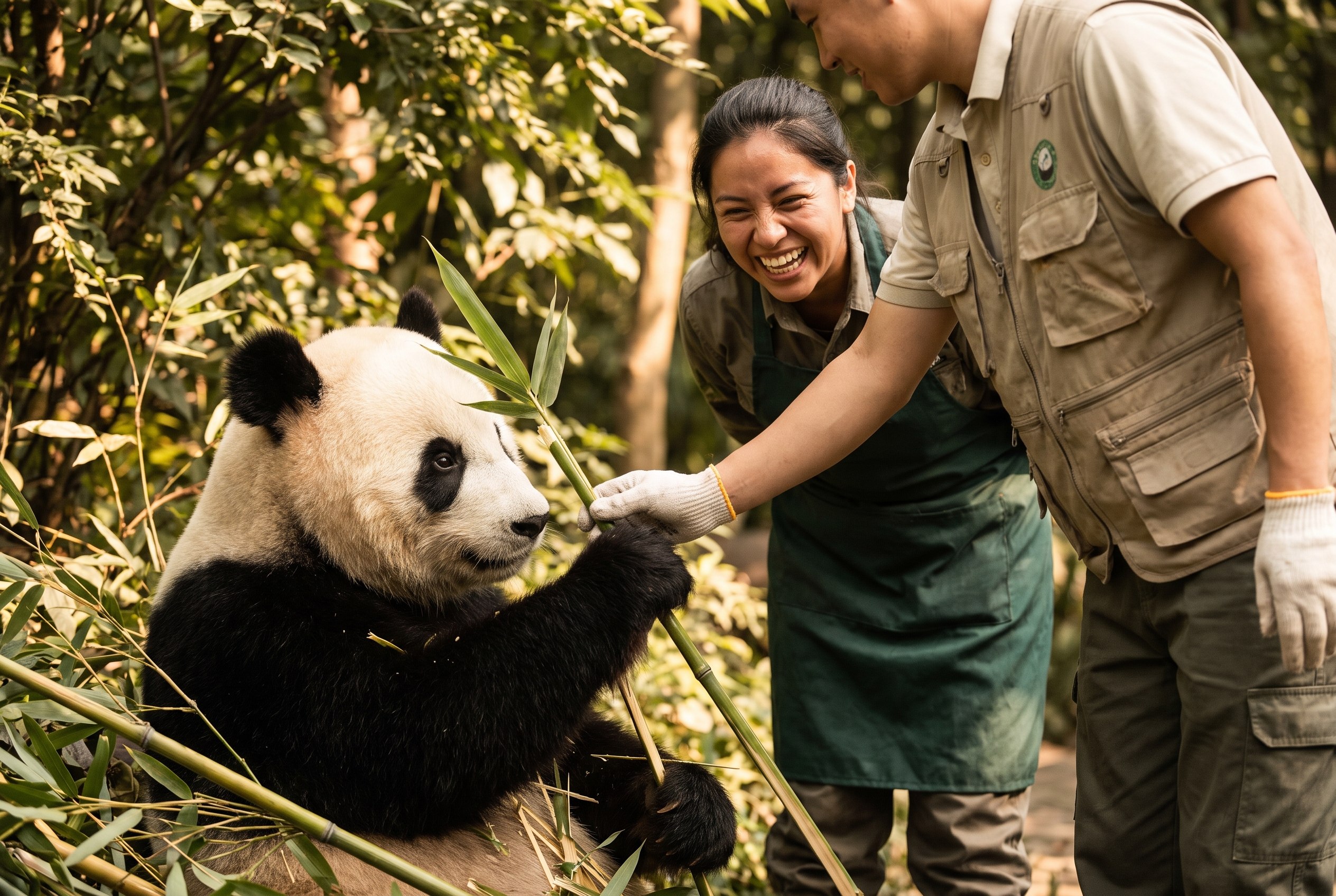 Bamboo, at arm’s length.