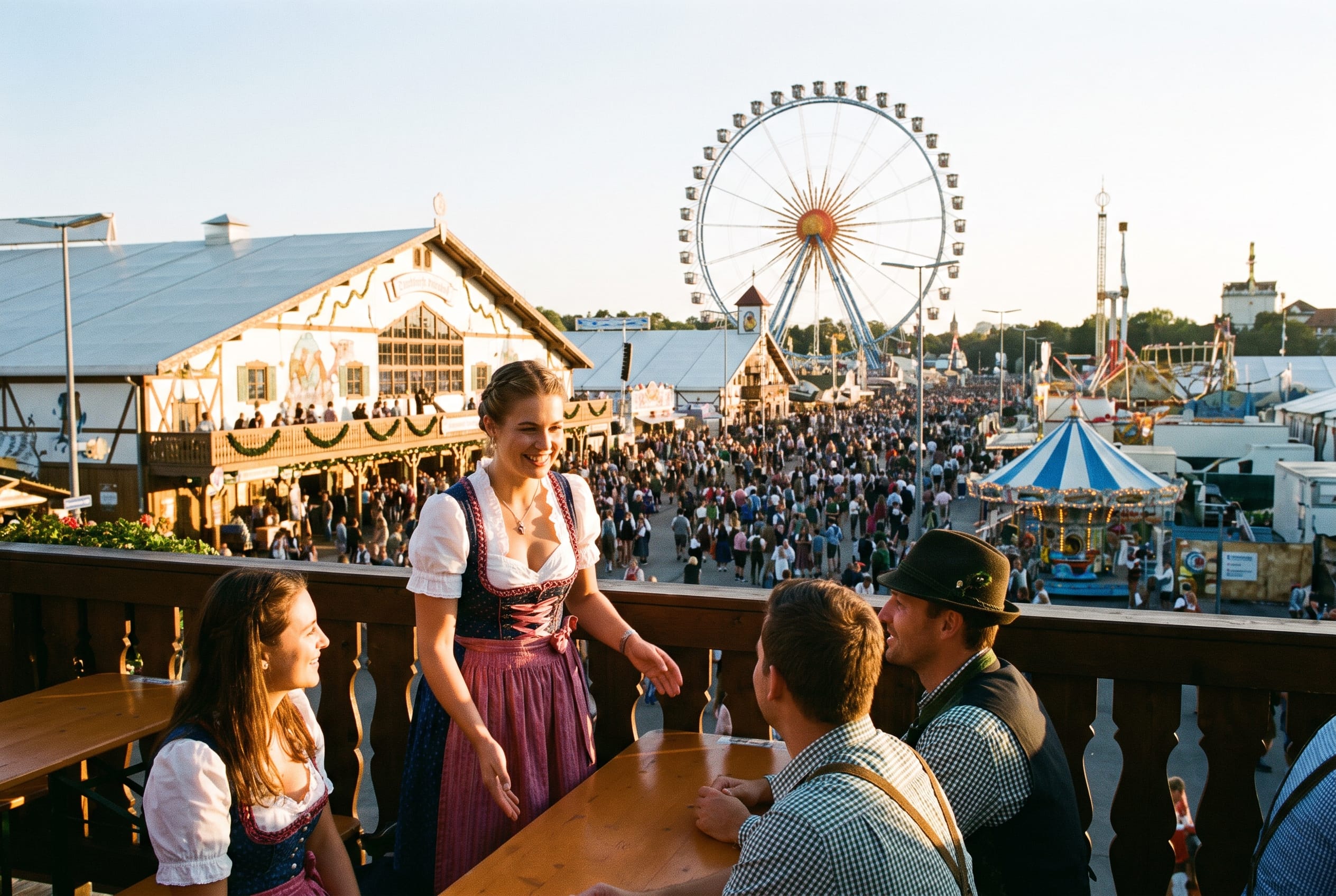 Oktoberfest, with a host.
