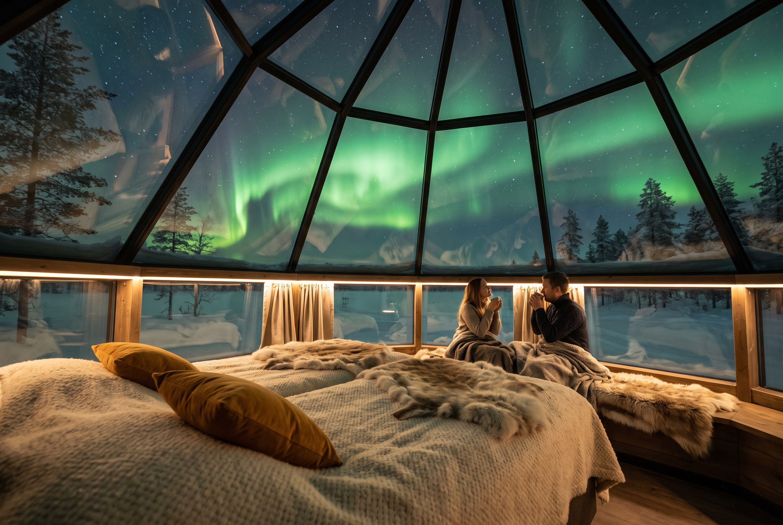 The sky, from bed.