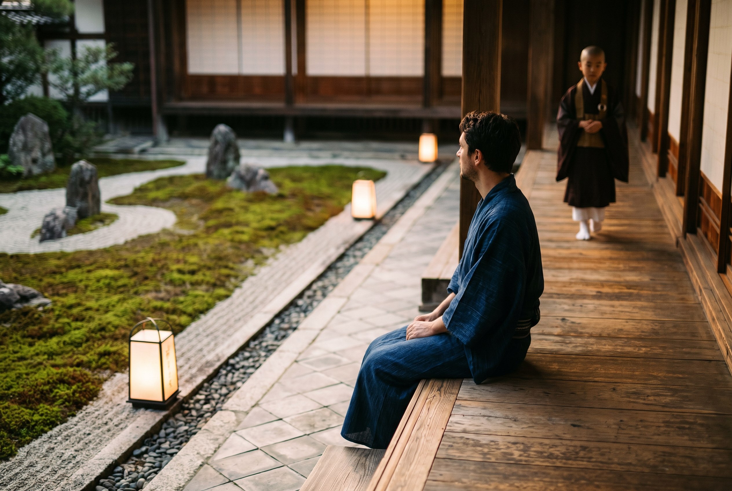 A night among monks.