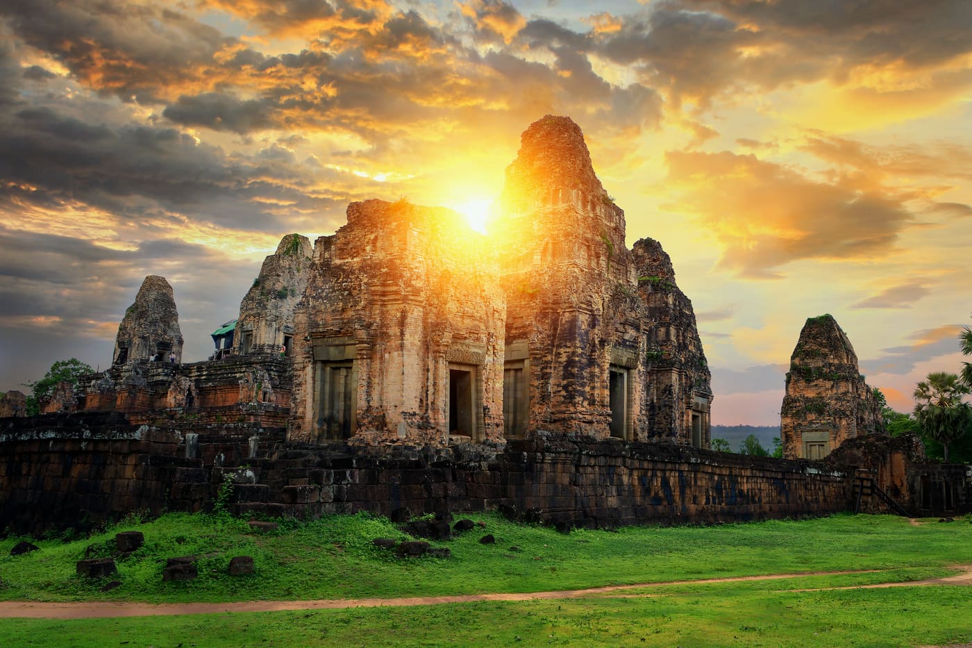 Angkor at first light.