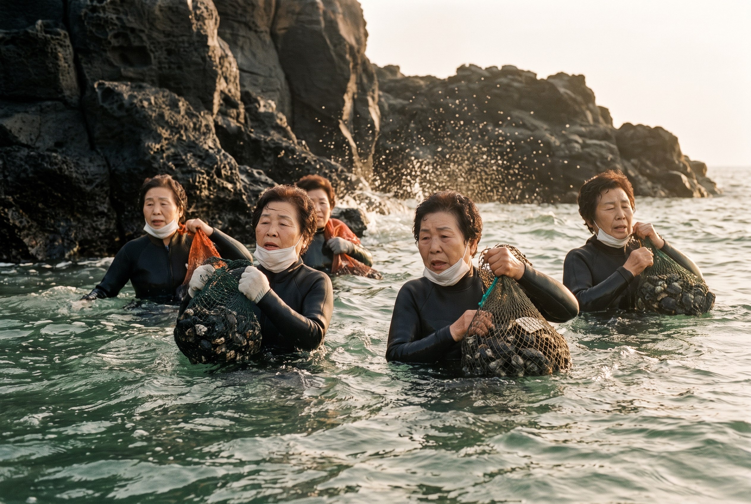 Diving into their eighties.